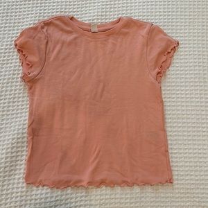 Peach tee